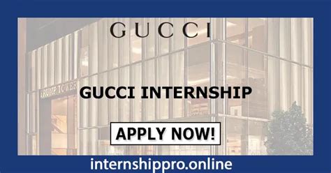 gucci employment opportunities|gucci internship summer 2024.